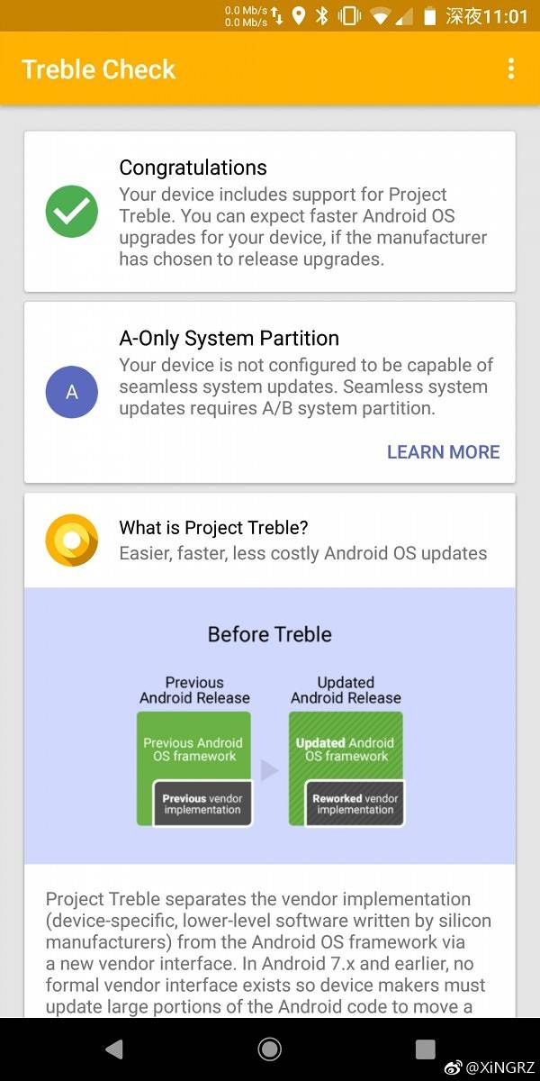 OnePlus 5 OnePlus 5T Project Treble