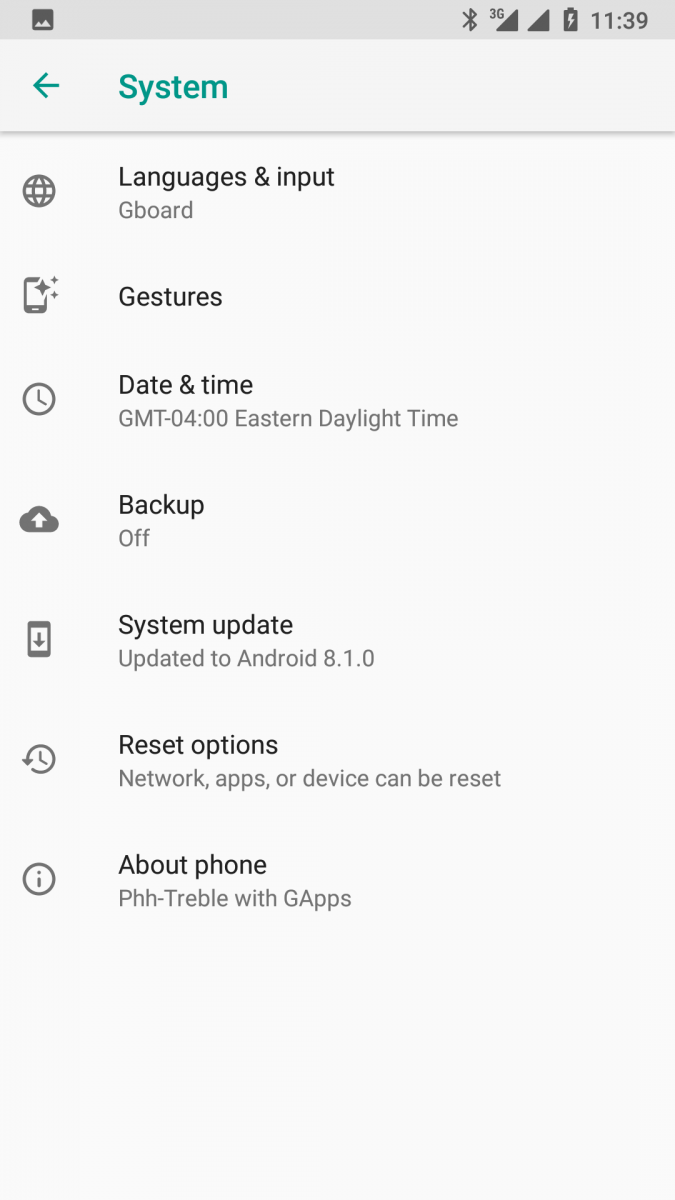 OnePlus 5 OnePlus 5T Project Treble