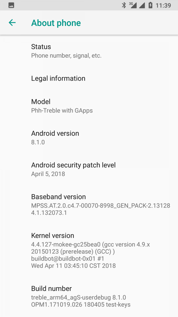 OnePlus 5 OnePlus 5T Project Treble
