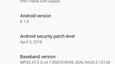 OnePlus 5 OnePlus 5T Project Treble