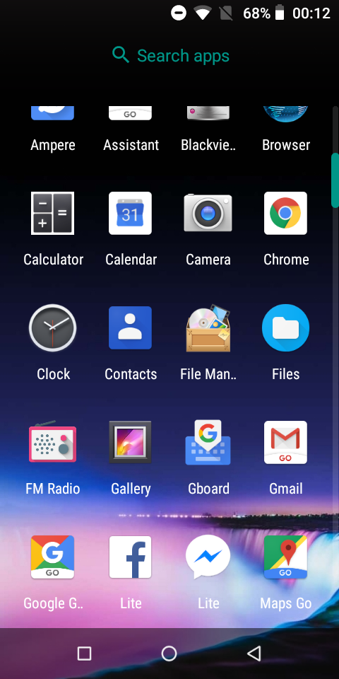 blackview a20 android go