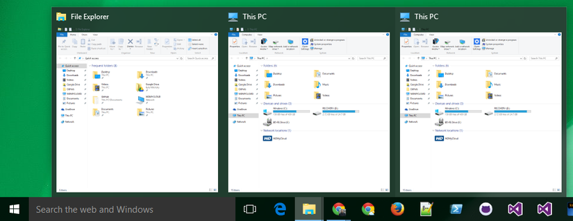 Chrome OS adding hover previews for shelf items like on Windows