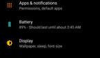 Android P Dark Custom Theme