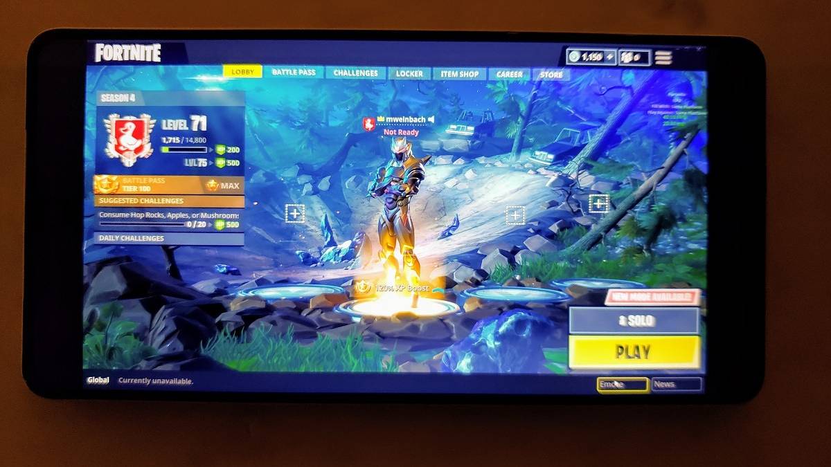 Fortnite Mobile on Android