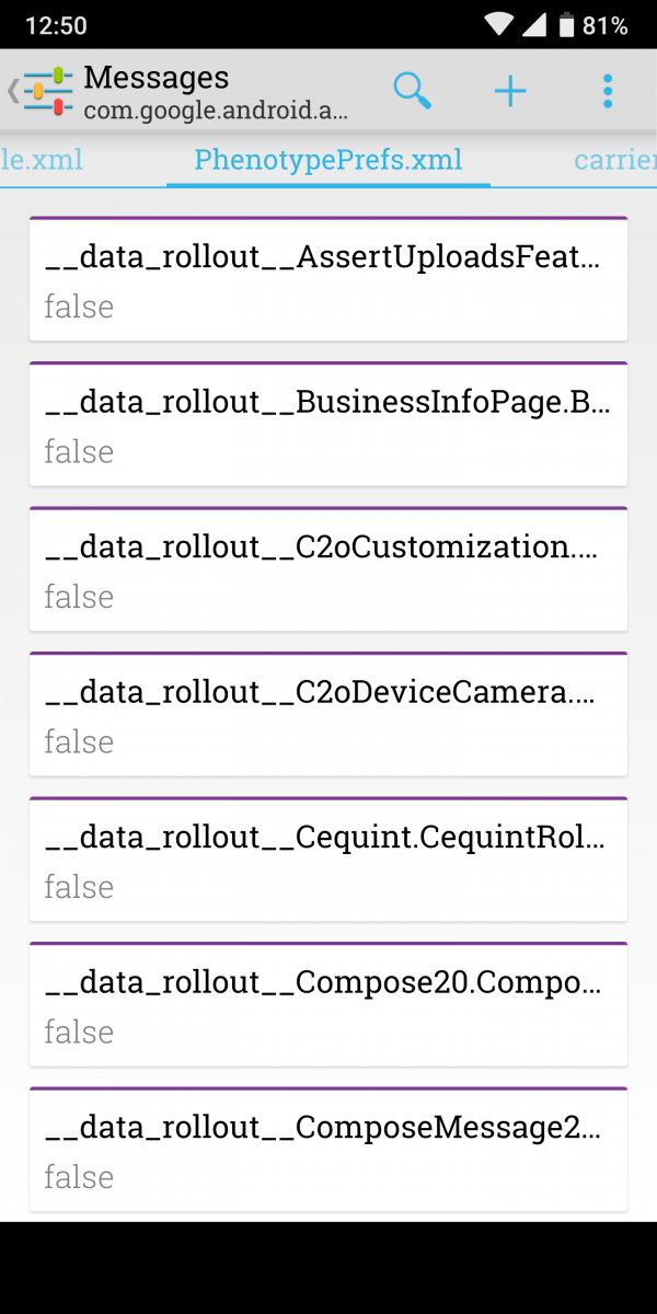 Enable Android Messages for web