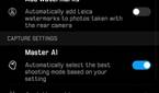 Huawei P20 Pro Camera App Settings