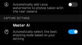 Huawei P20 Pro Camera App Settings