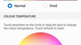 Huawei P20 Pro Display Color Mode and Temperature