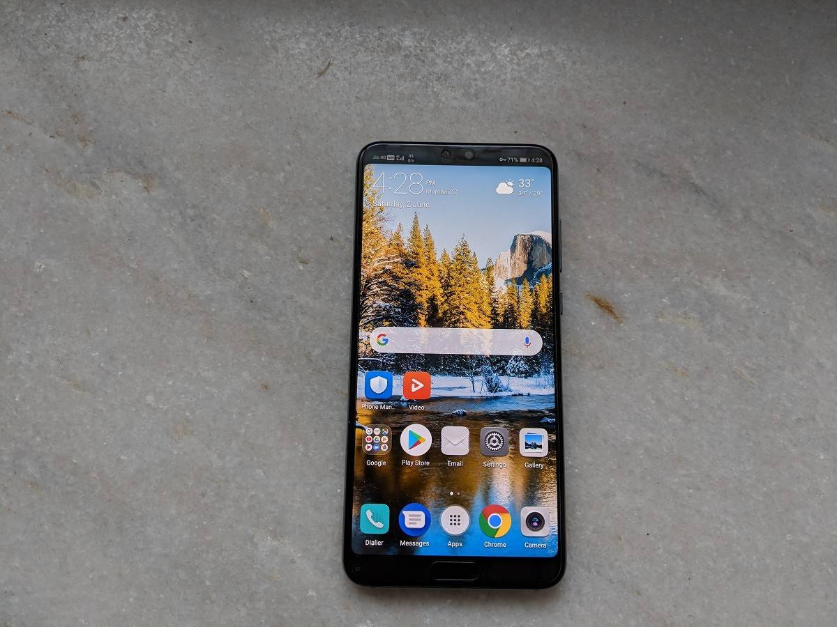Huawei P20 Pro Hide Display Notch