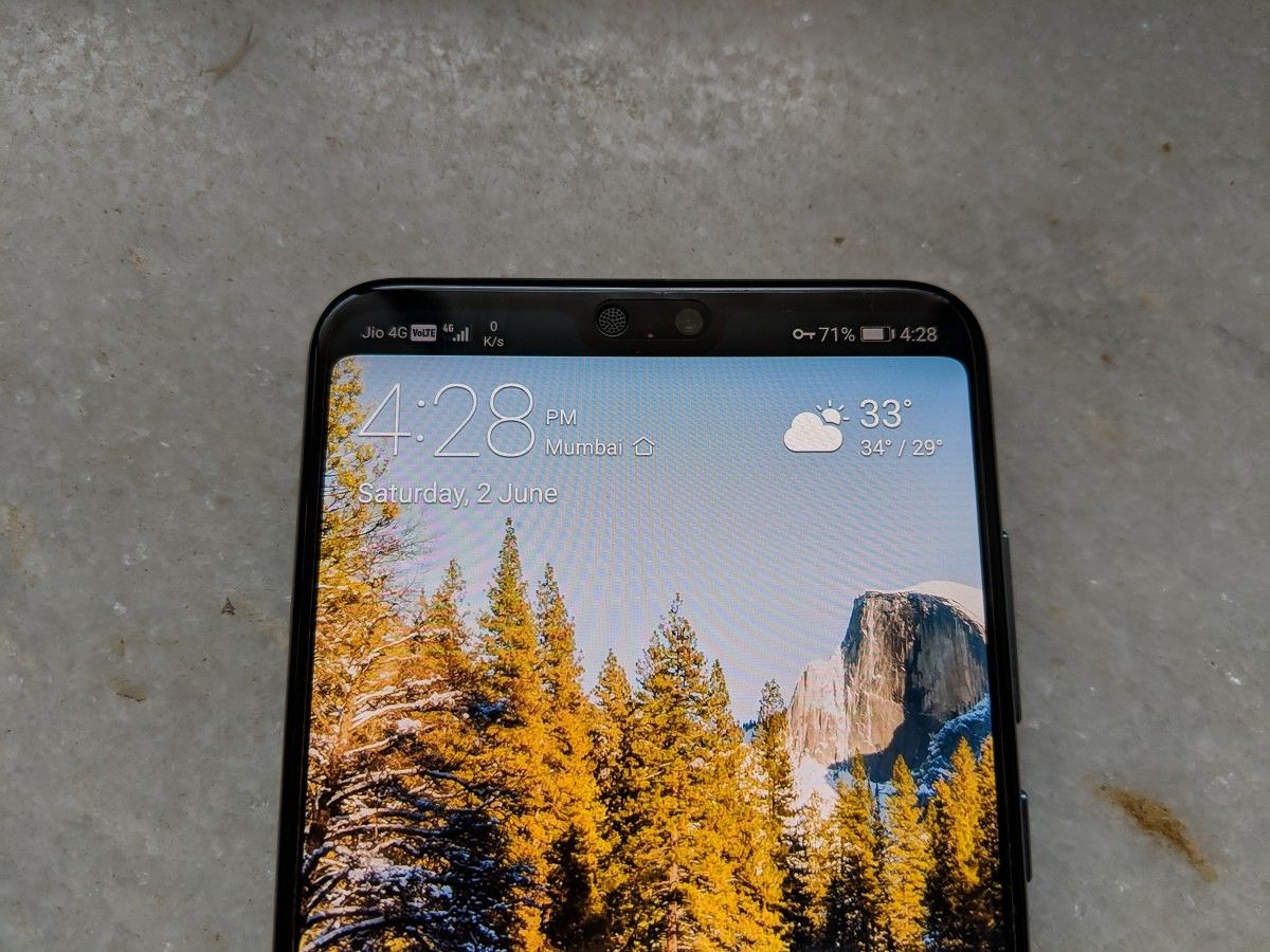 Huawei P20 Pro Hide Display Notch