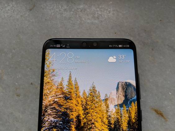 Huawei P20 Pro Hide Display Notch