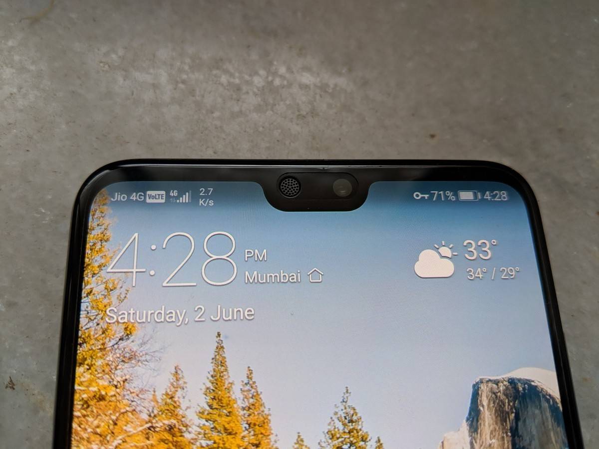Huawei P20 Pro Display Notch