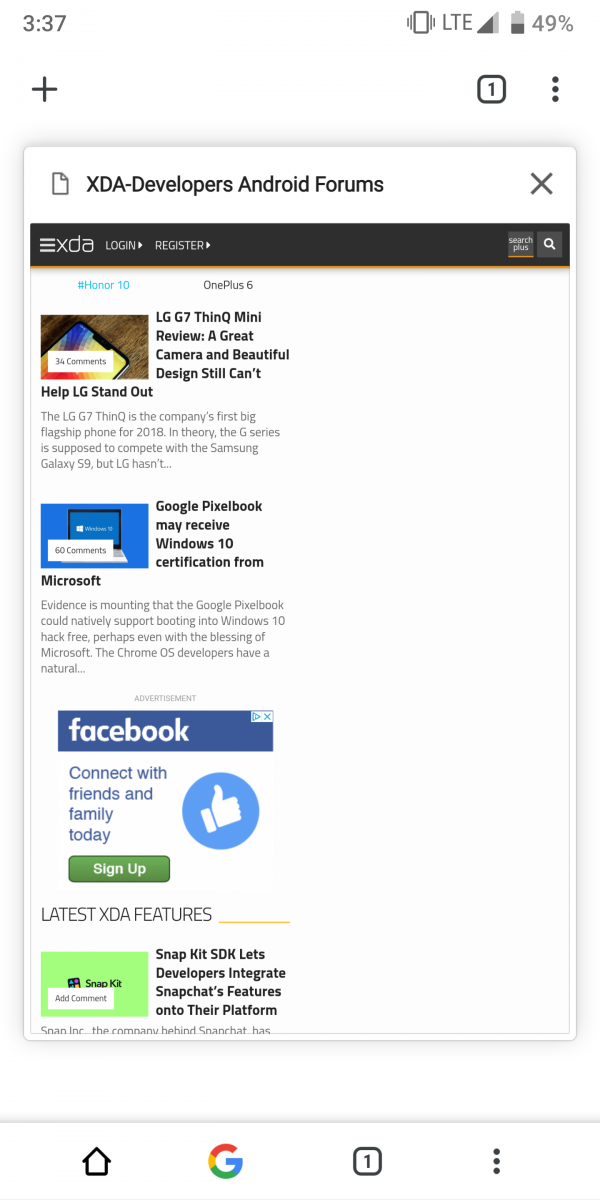 google chrome
