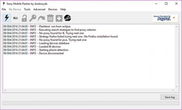 Flashtool for Xperia connecting official firmware, flashmode, and Sony stock recovery workflows