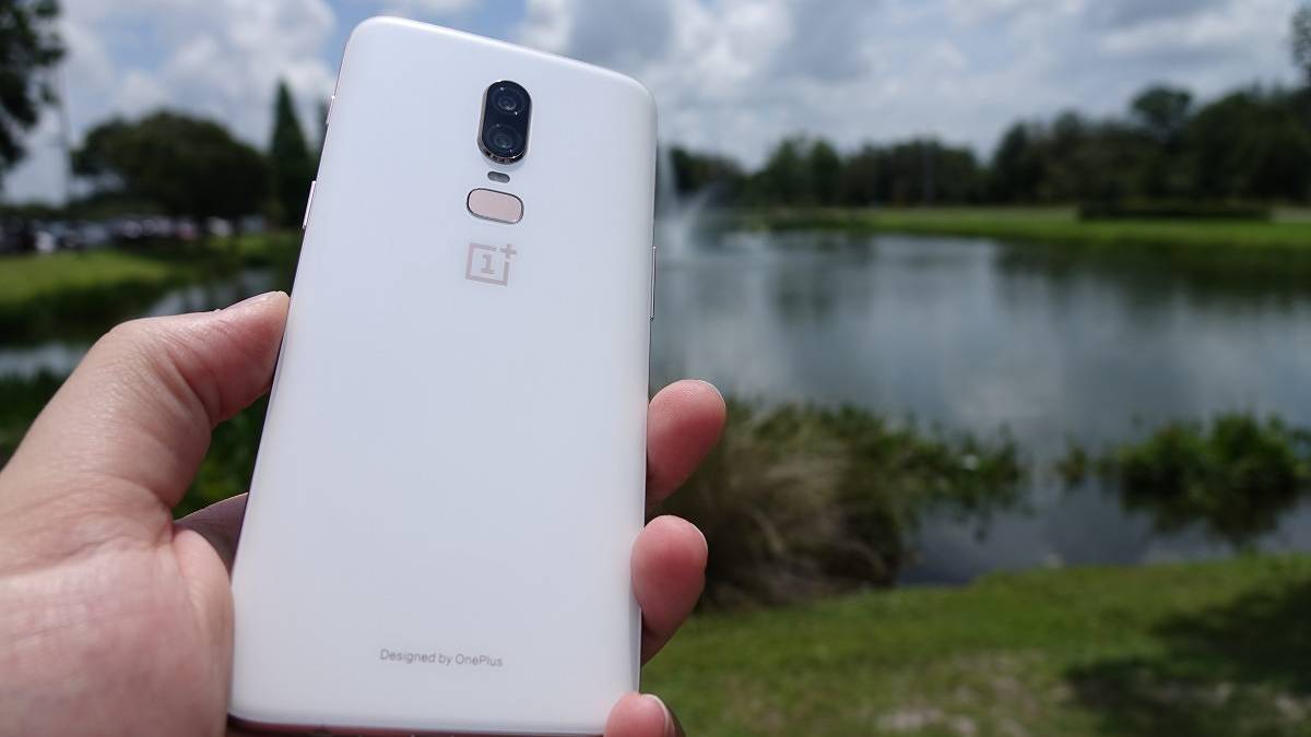 OnePlus 6 Silk White