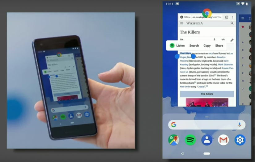 Android P Smart Selection