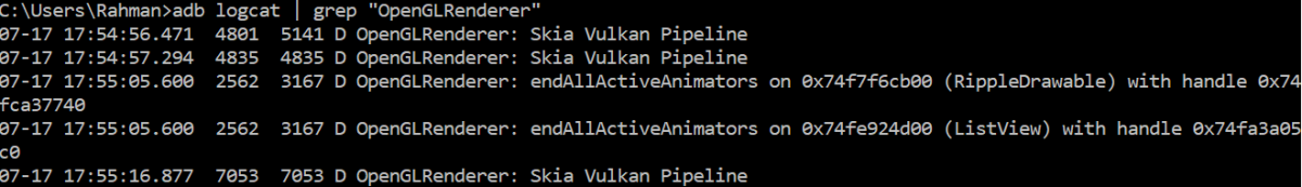 Android Q Vulkan UI Rendering
