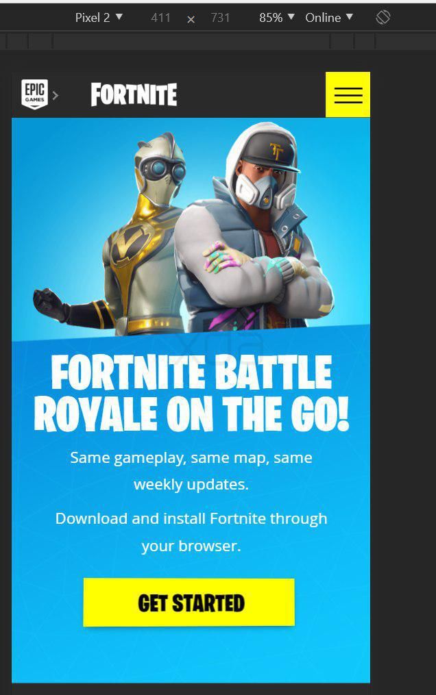 Fortnite Mobile on Android Download Google Play Store
