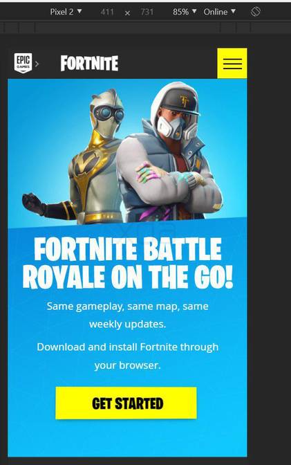 Fortnite Mobile on Android Download Google Play Store