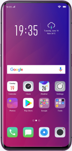 Oppo Find X ColorOS Android 8.1 Oreo