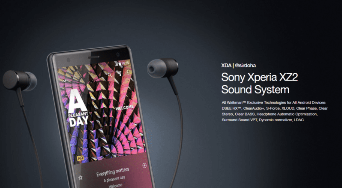 Sony Xperia XZ2 sound system ported to any rooted Android device
