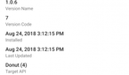 Android Q warn apps targeting Android Lollipop or earlier