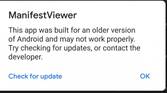 Android Q warn apps targeting Android Lollipop or earlier