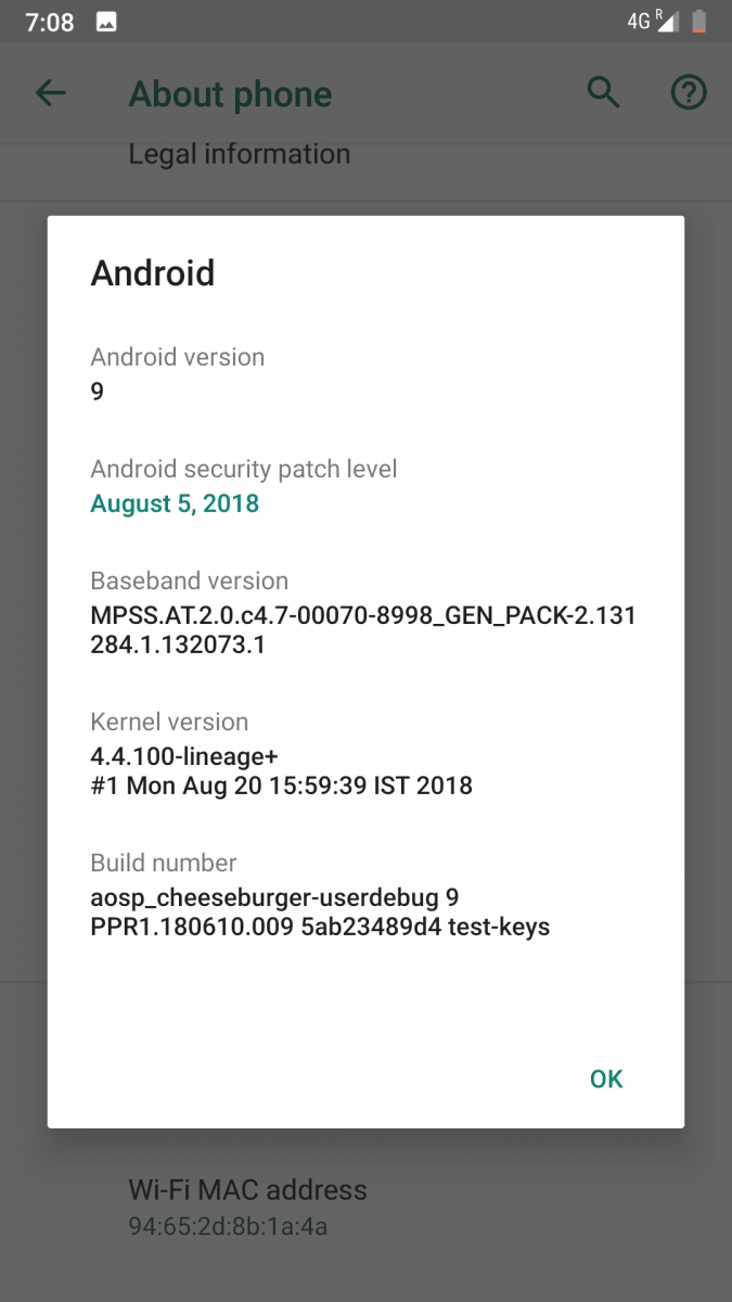 Download Android Pie (Android 9) on the OnePlus 5