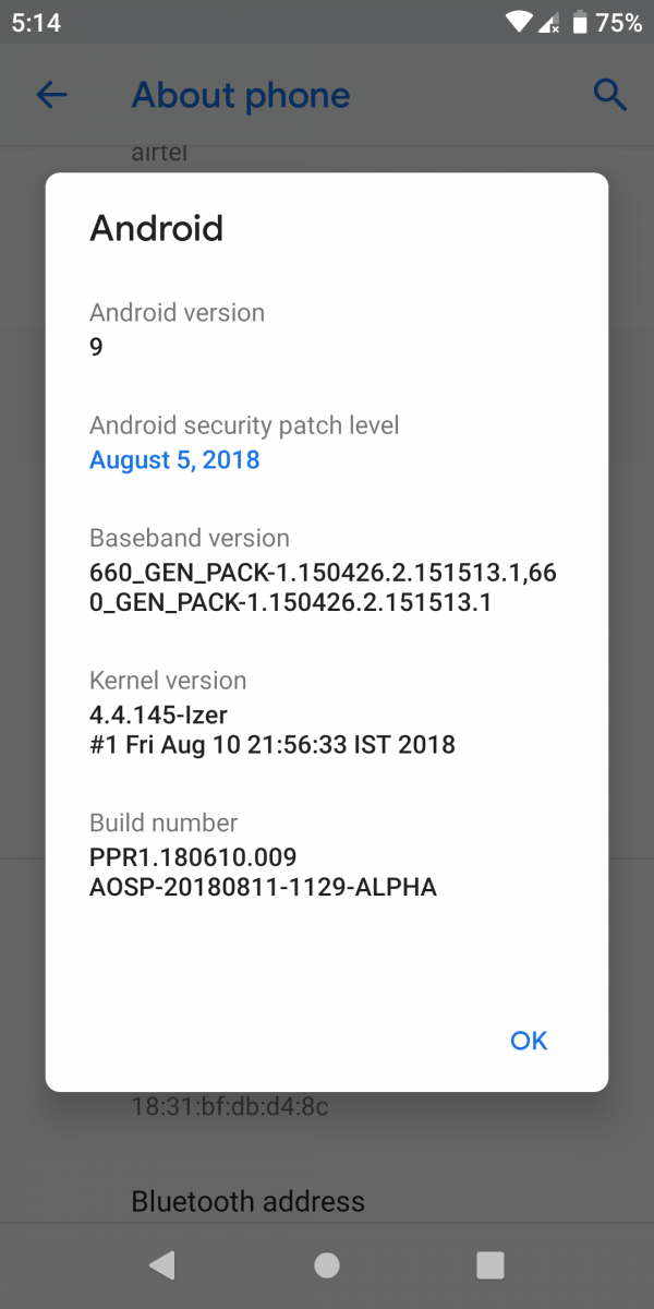 Asus ZenFone Max Pro M1 Android Pie