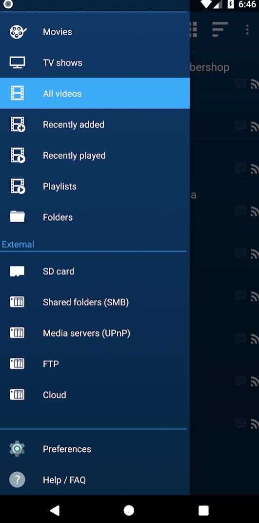 Nova is an open-source video player for phones, tablets, and Android TV