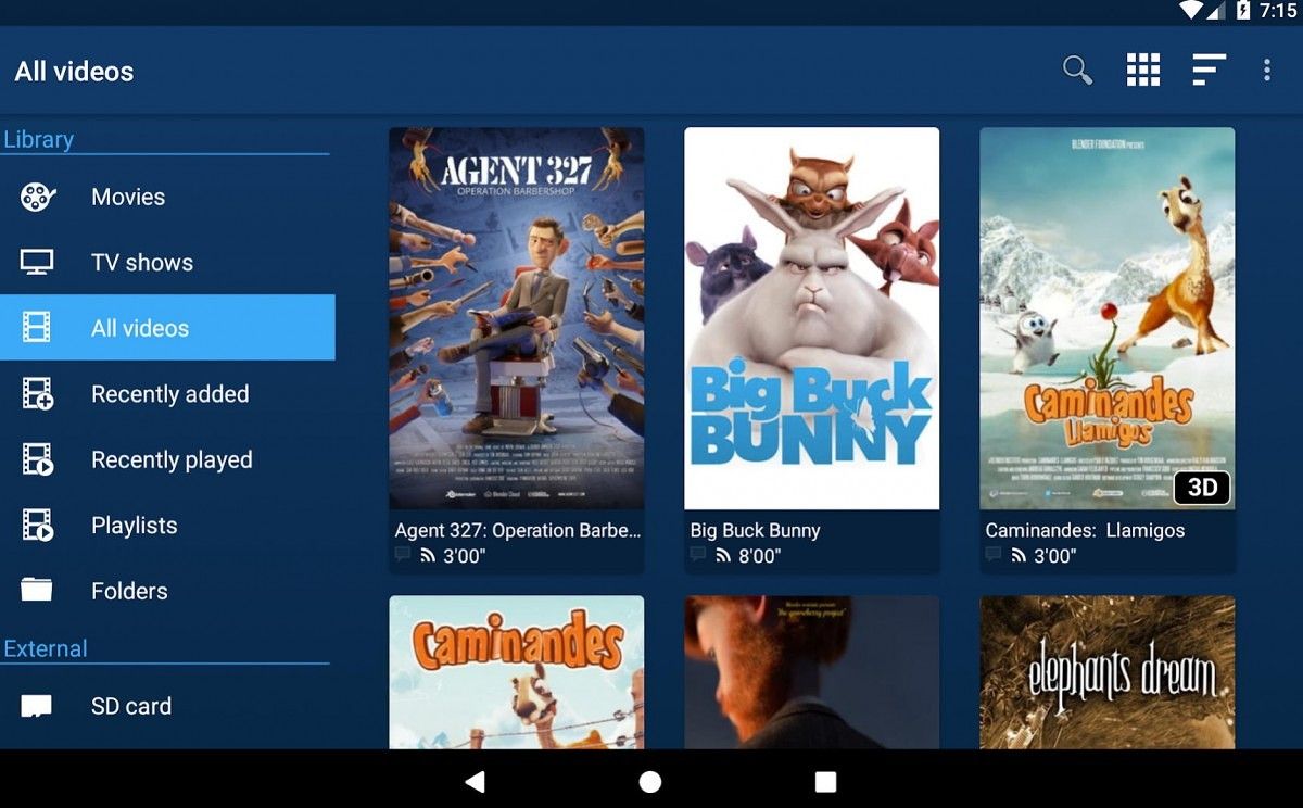 Nova is an open-source video player for phones, tablets, and Android TV