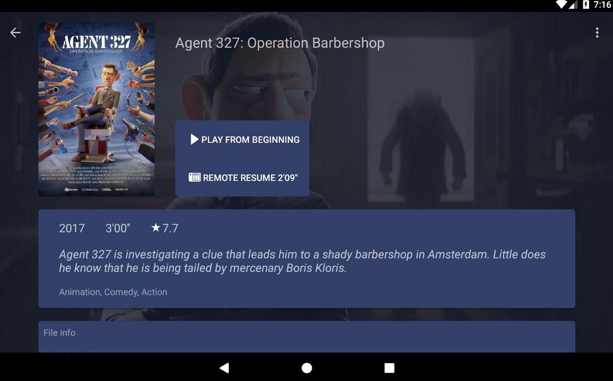 Nova is an open-source video player for phones, tablets, and Android TV