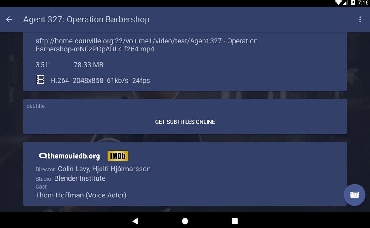 Nova is an open-source video player for phones, tablets, and Android TV