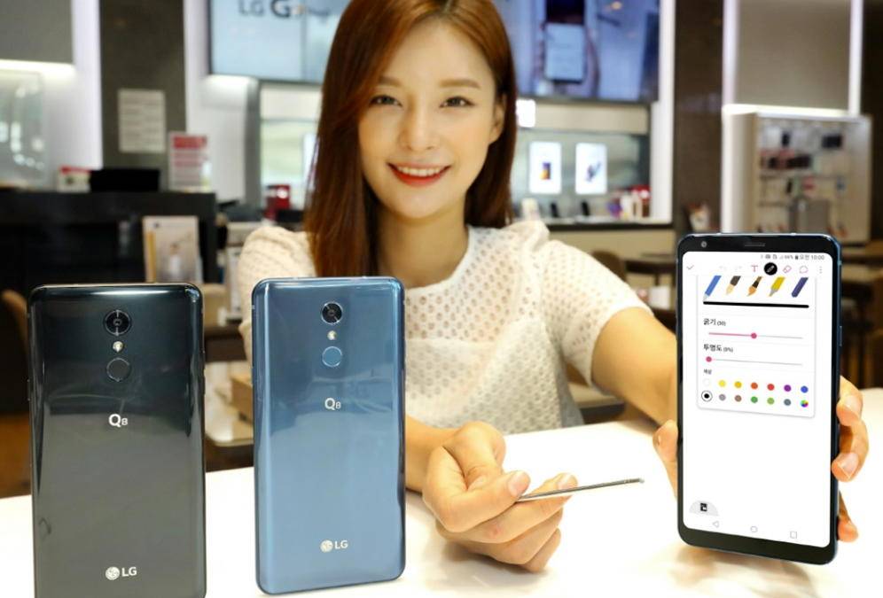 LG Q8 has a 6.2-inch display, stylus, and a recycled name