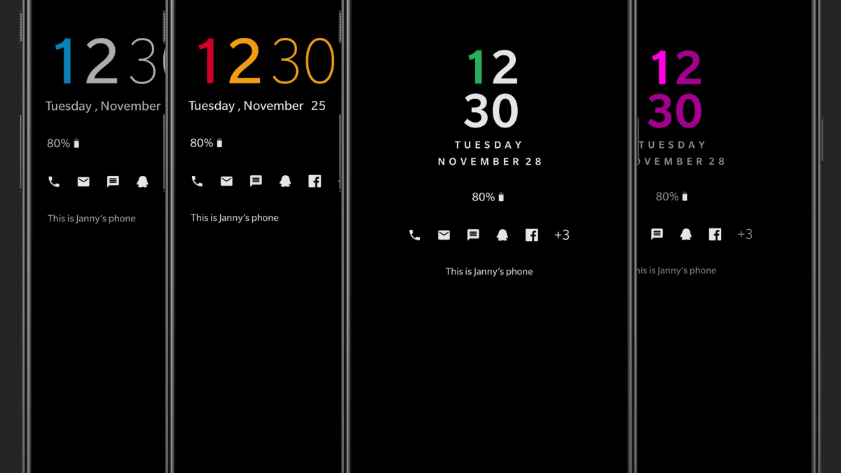 Customize the Always on Display on the OnePlus 6/5T/5
