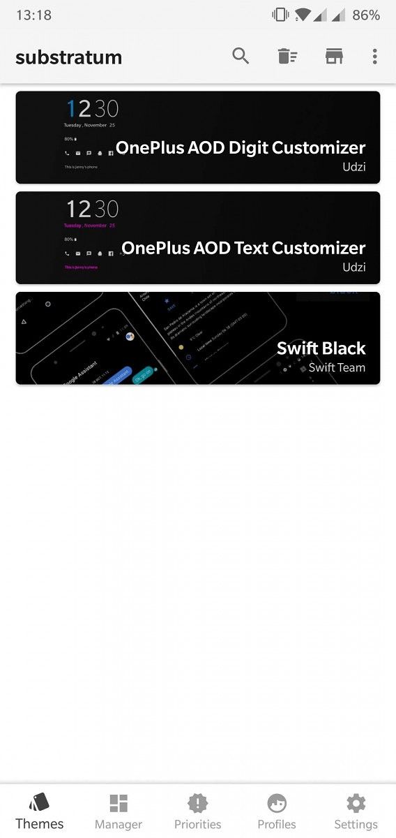 Customize the Always on Display on the OnePlus 6/5T/5