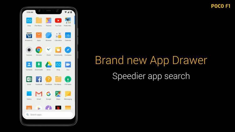Xiaomi Pocophone F1, Xiaomi Poco F1