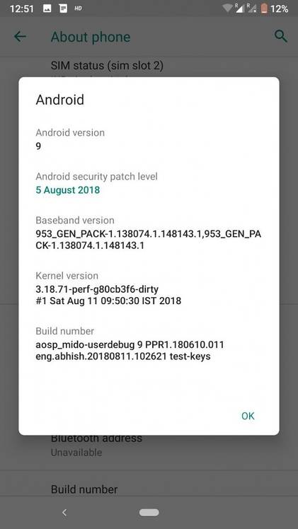 Xiaomi Redmi Note 4 Android Pie (Android 9)