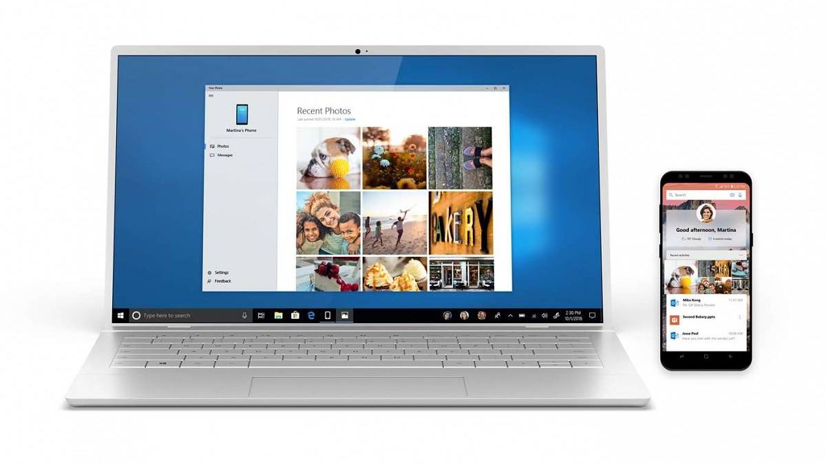 Microsoft Your Phone Windows 10