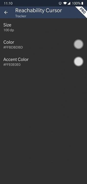 Reachability Cursor - Use Your Tall Android Smartphone with One Hand