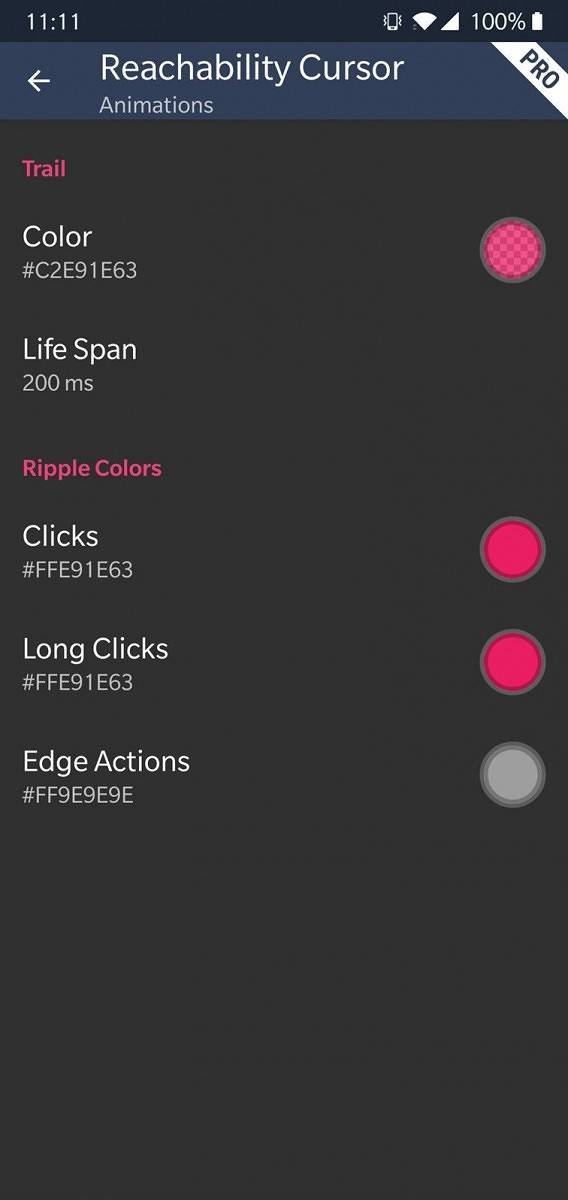 Reachability Cursor - Use Your Tall Android Smartphone with One Hand