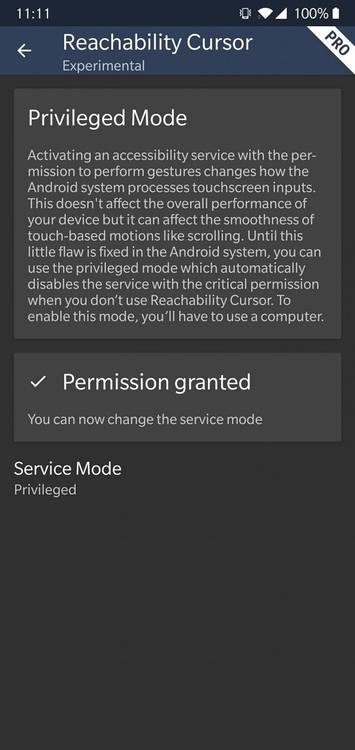 Reachability Cursor - Use Your Tall Android Smartphone with One Hand
