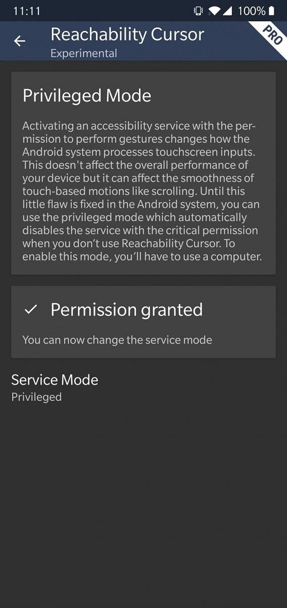 Reachability Cursor - Use Your Tall Android Smartphone with One Hand
