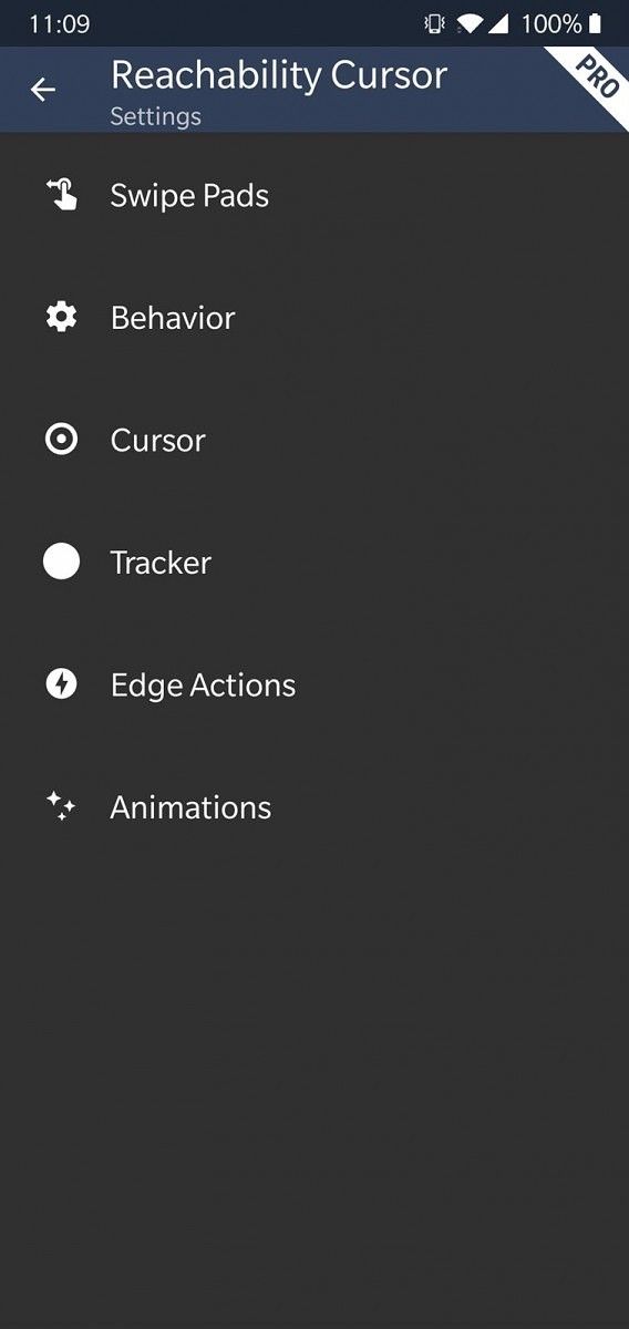 Reachability Cursor - Use Your Tall Android Smartphone with One Hand