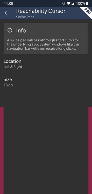 Reachability Cursor - Use Your Tall Android Smartphone with One Hand