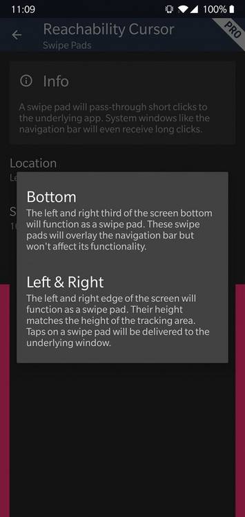 Reachability Cursor - Use Your Tall Android Smartphone with One Hand