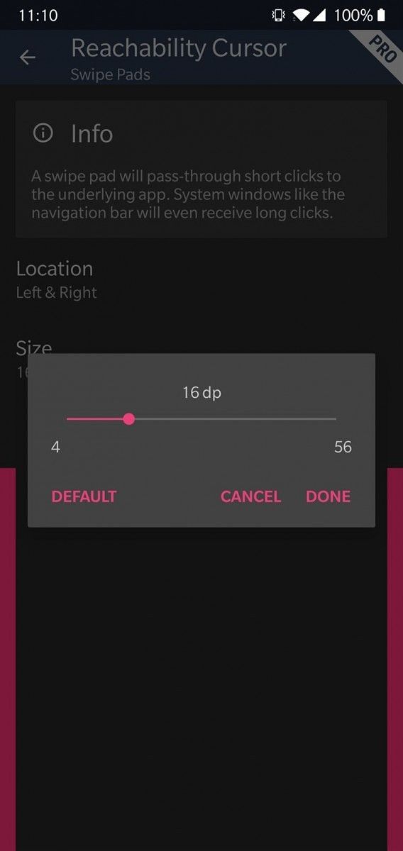 Reachability Cursor - Use Your Tall Android Smartphone with One Hand