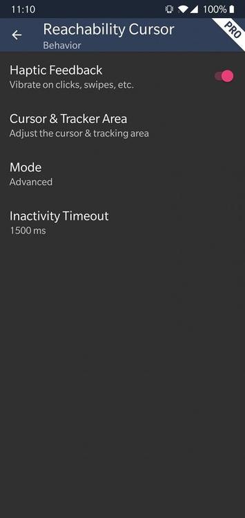 Reachability Cursor - Use Your Tall Android Smartphone with One Hand