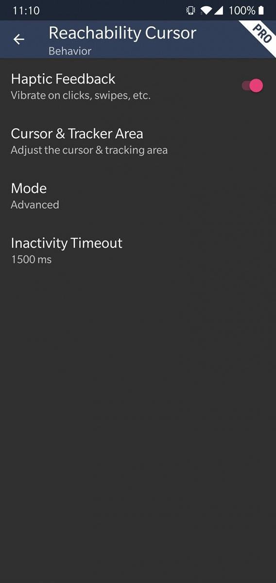 Reachability Cursor - Use Your Tall Android Smartphone with One Hand