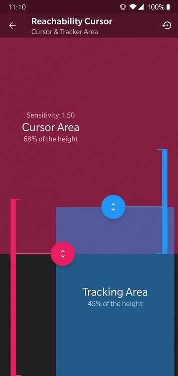 Reachability Cursor - Use Your Tall Android Smartphone with One Hand